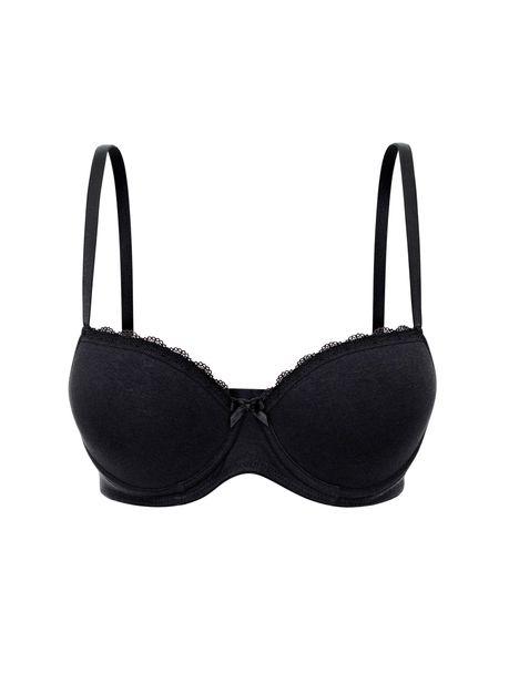 Sutiã Meia-Taça Cotton Basic