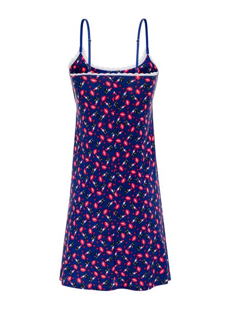 Camisola Alças Make Blue