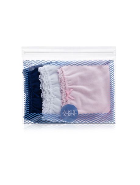 Kit Com 3 Calcinhas Boneca Confort Lisa