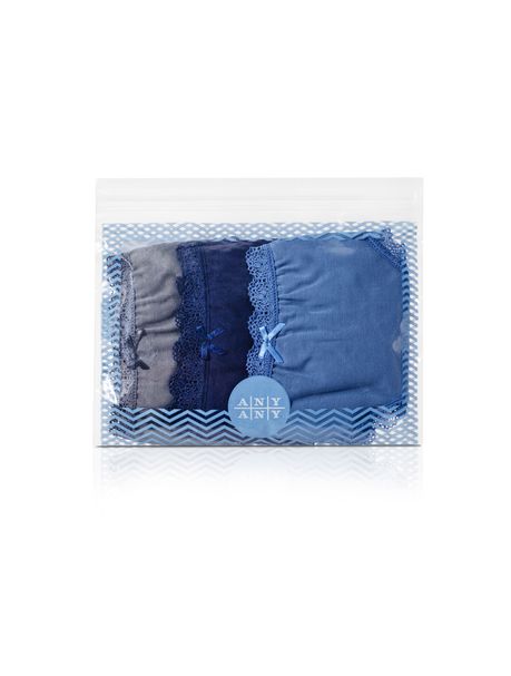 Kit Calcinhas Fio Dental Renda Comfort