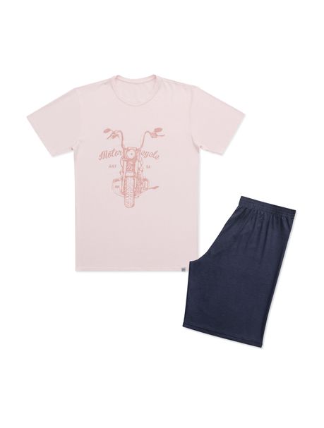 Pijama Curto Manga Curta Masculino Acores