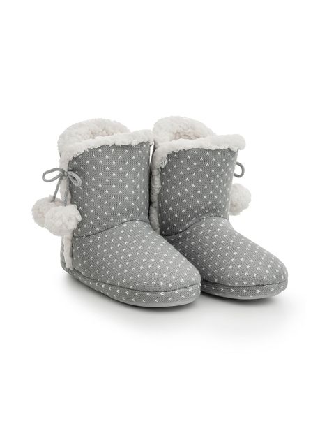 Pantufa Pompom Poá