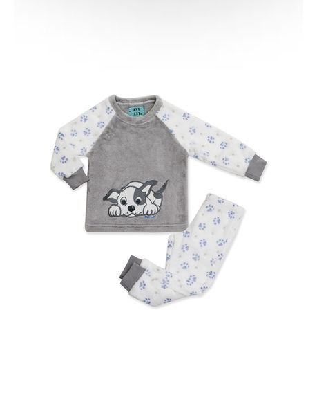 Pijama Longo Manga Longa Infantil Dog Play