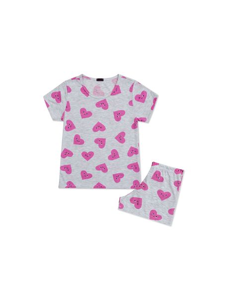 Short Doll Manga Curta Infantil Rose Heart
