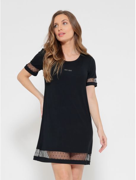 Camisola Manga Curta Illusion