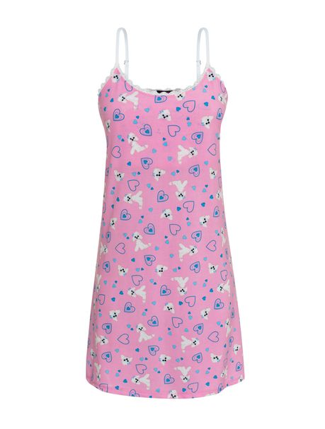 Camisola Alças Pink Poodle