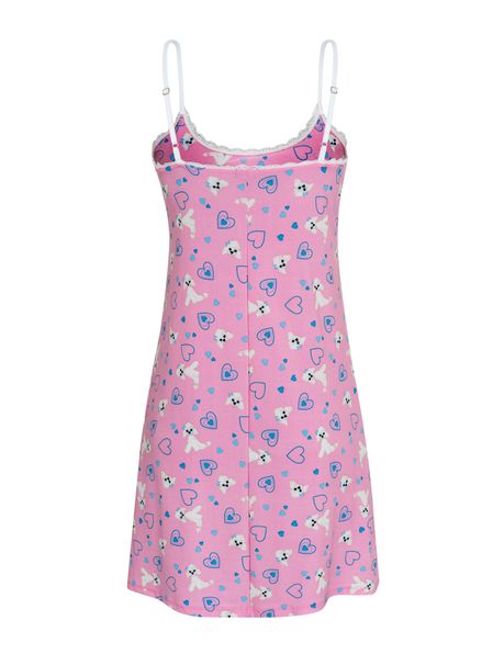 Camisola Alças Pink Poodle