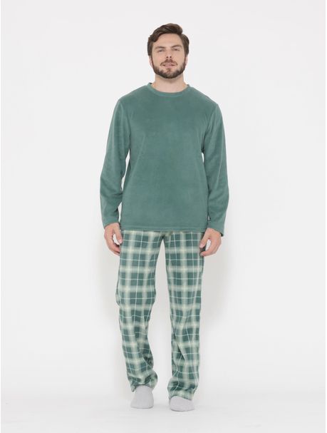 Pijama Soft Masculino Longo Manga Longa Aston