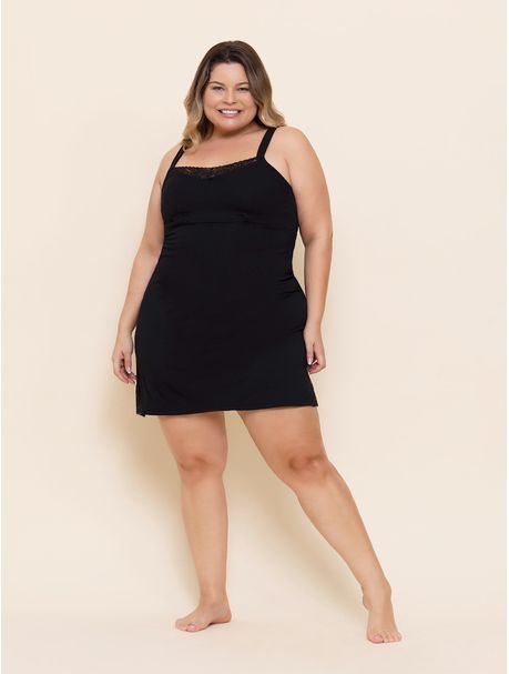 Camisola Plus Size Alças Ashley
