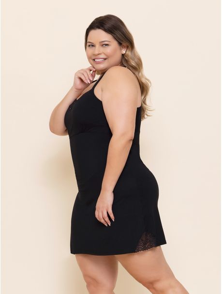 Camisola Plus Size Alças Ashley