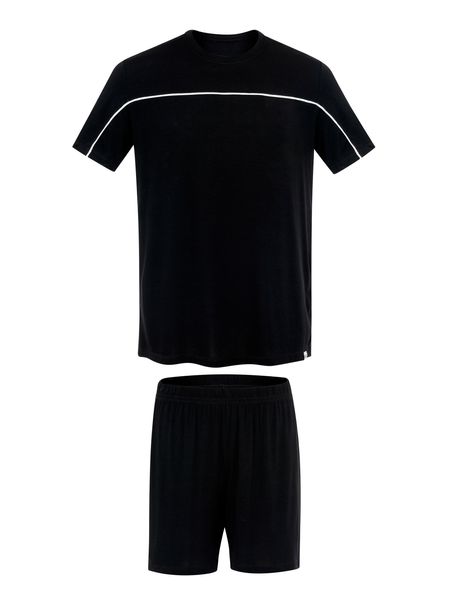 Pijama Masculino Manga Curta Robert