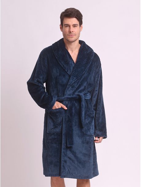 Robe Soft Masculino Manga Longa Logan
