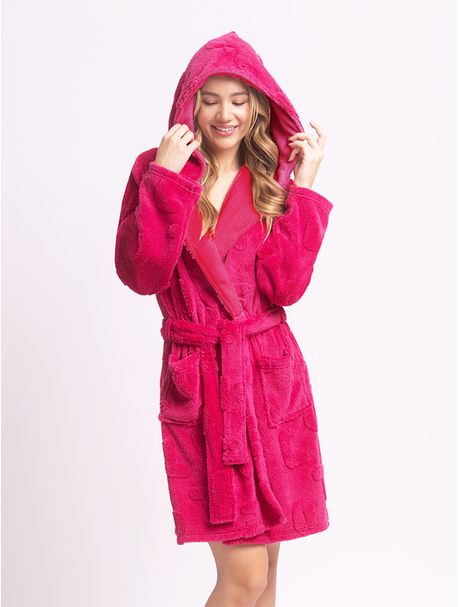 Robe Soft Feminino Pink Love