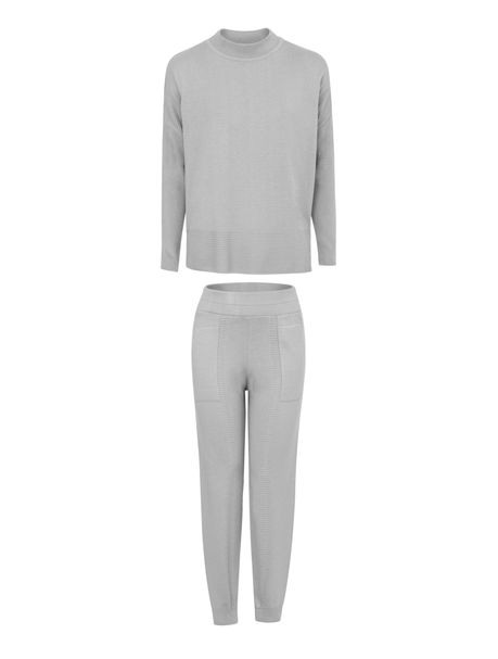 Pijama Feminino Manga Longa Tricot Suzana