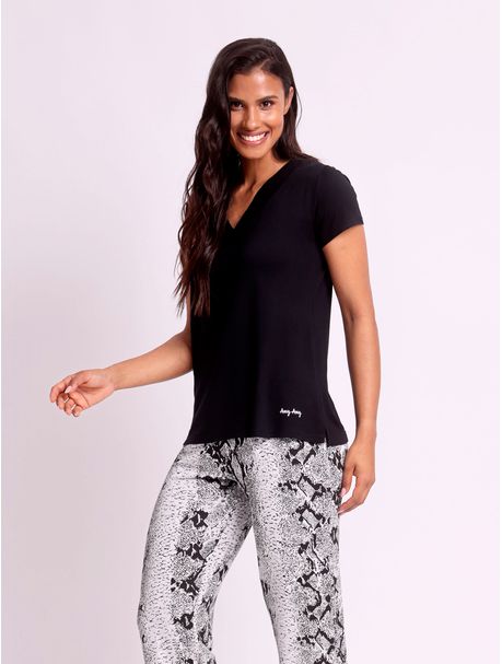 Pijama Feminino Manga Curta Valerie