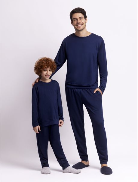Pijama Masculino Manga Longa Comfort