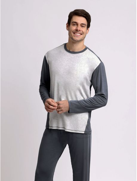 Pijama Masculino Manga Longa Ryan