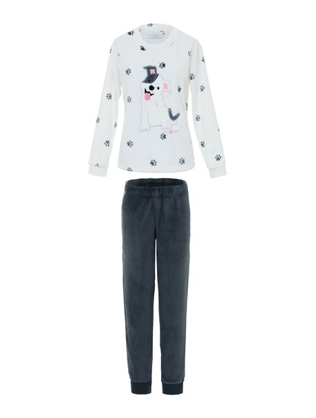 Pijama Soft Longo Manga Longa Soft Infantil Vira Lata