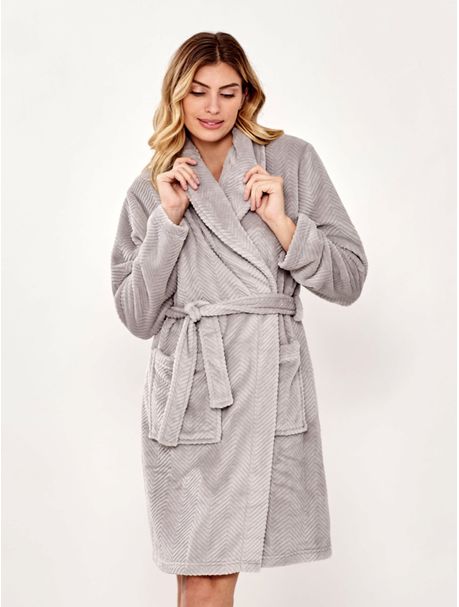 Robe Soft Feminino Manga Longa Versalles