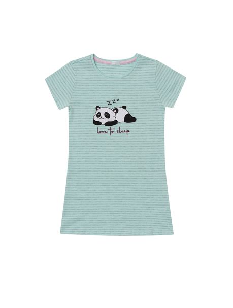 Camisola Infantil Manga Curta Carinhoso