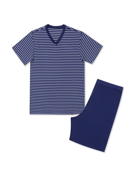 Pijama Masculino Manga Curta Pietro