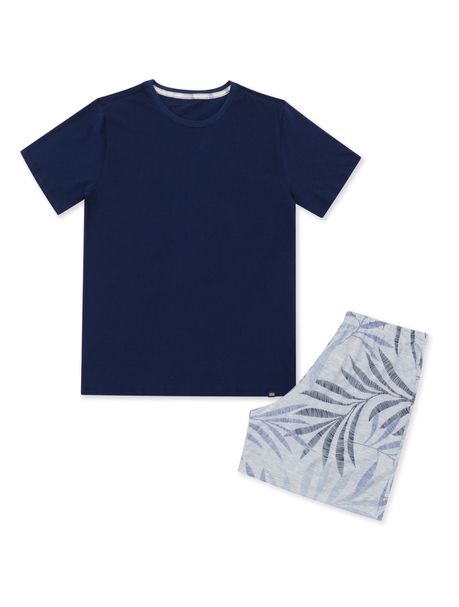 Pijama Masculino Manga Curta Kauai
