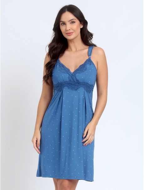 Camisola Maternidade Alças Malu