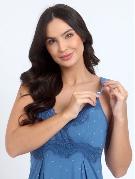 Camisola Maternidade Alças Malu