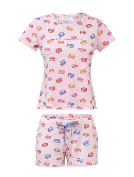 Short Doll Manga Curta Sweet Macarons