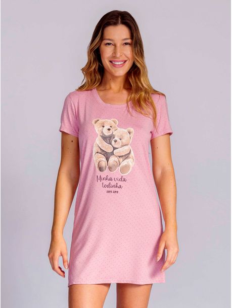 Camisola Manga Curta Minha Vida