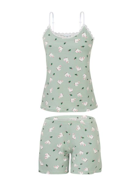 Short Doll Alças Lhama