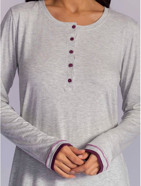 Camisola Manga Longa Merlot