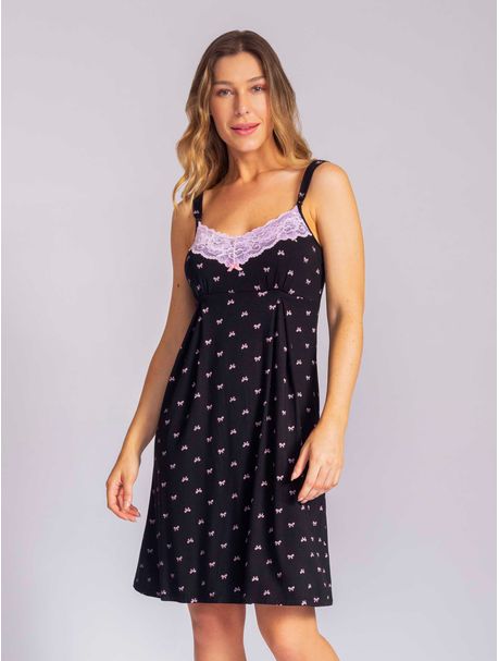 Camisola Maternidade Alças Kitty