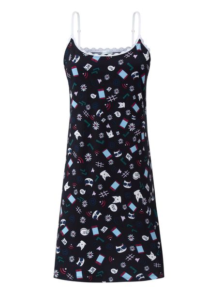 Camisola Alças Phone Black