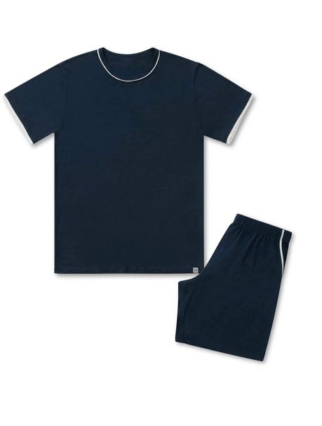 Pijama Masculino Manga Curta Dom