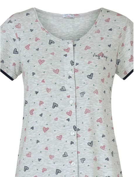 Camisola Manga Curta Aberta Majô
