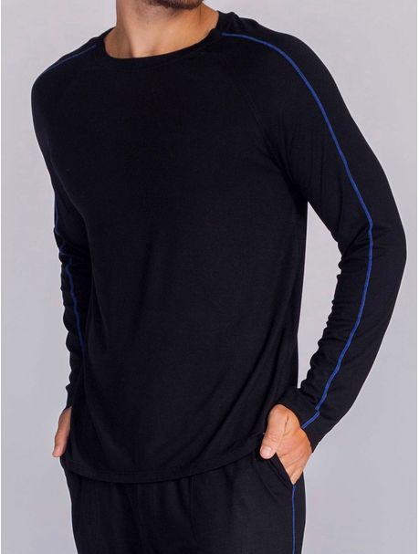 Pijama Masculino Manga Longa Jeremy