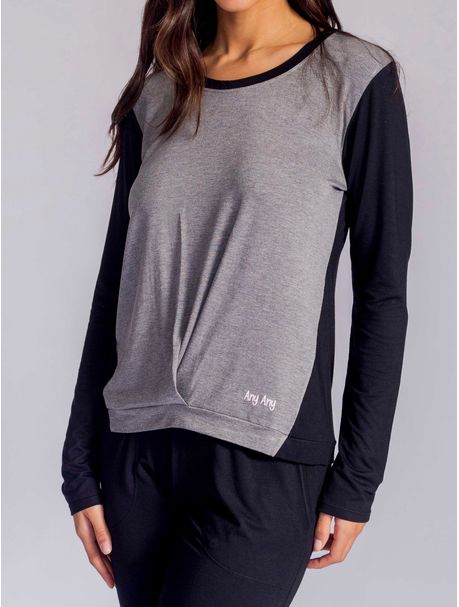Pijama Feminino Manga Longa Fiorella