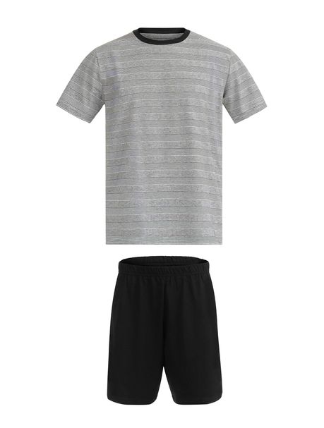 Pijama Masculino Manga Curta Dan