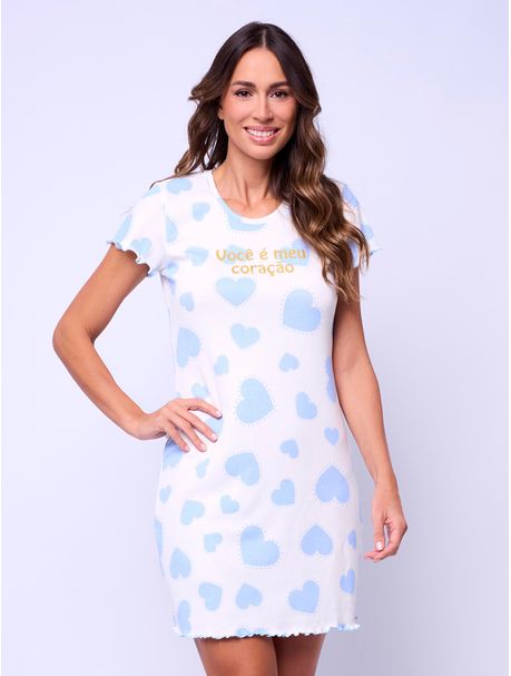 Camisola Manga Curta Meu Coração