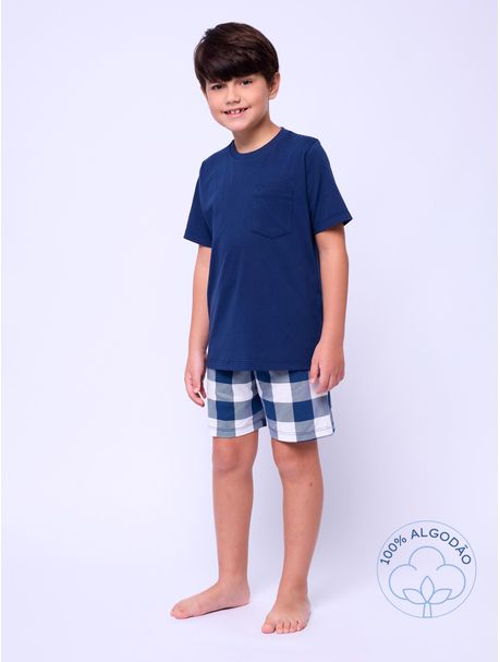 Pijama Infantil Menino Manga Curta You And Me