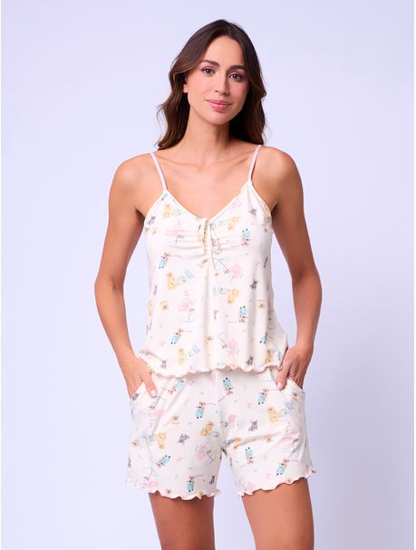 Short Doll Alças Summer Trip