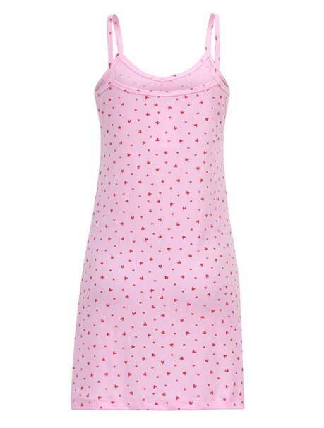 Camisola Alças Coração Rib