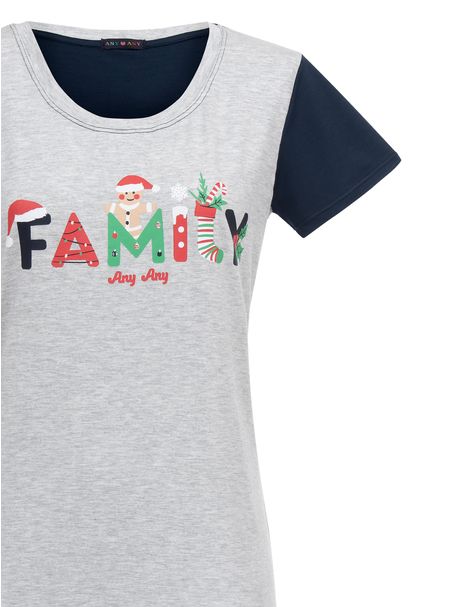 Camisola Manga Curta Natal