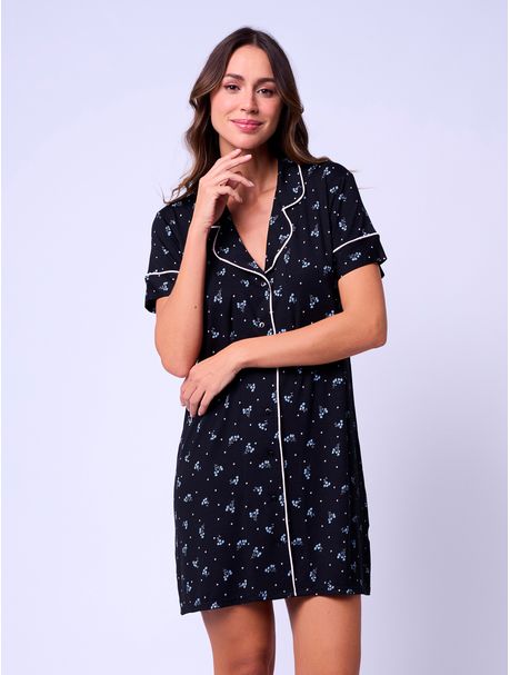 Camisola Manga Curta Aberta Kiara