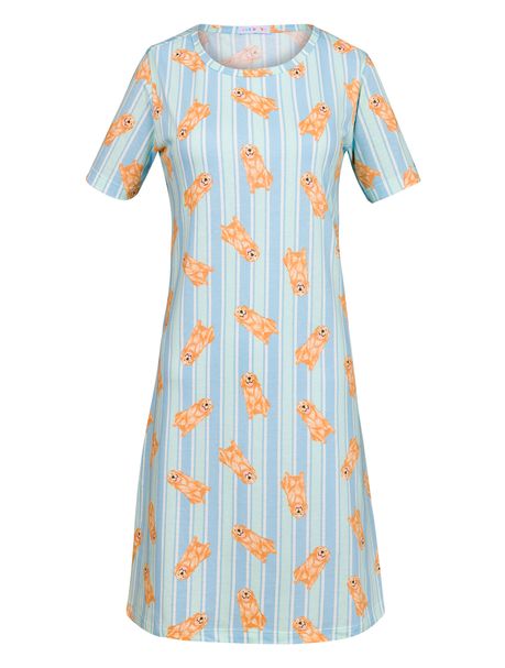 Camisola Manga Curta Dog Golden