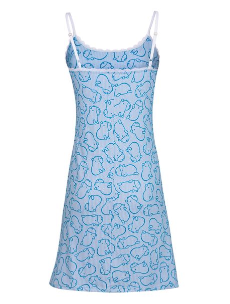 Camisola Alças Capi Blue