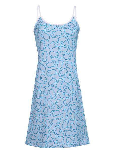 Camisola Alças Capi Blue