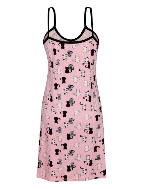 Camisola Alças Cat Rosa