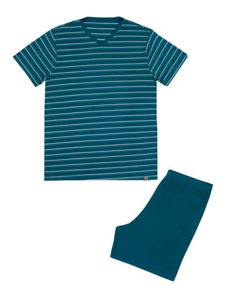 Pijama Masculino Manga Curta Lorenzo